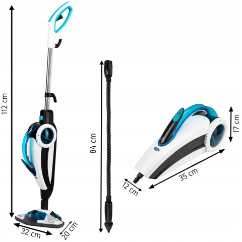 Mop Parowy Yoer Clean Slide SMC01W 2100W z Myjką i Wężem 25 min