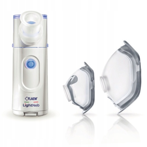 Nebulizator FLAEM LightNeb - Przenośny, Cichy, Dwa Tryby Inhalacji