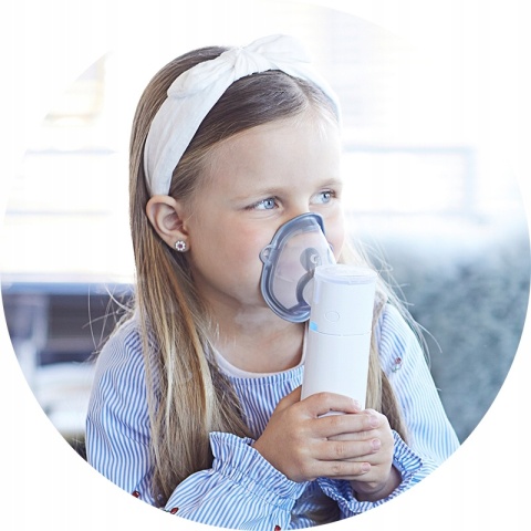 Nebulizator FLAEM LightNeb - Przenośny, Cichy, Dwa Tryby Inhalacji