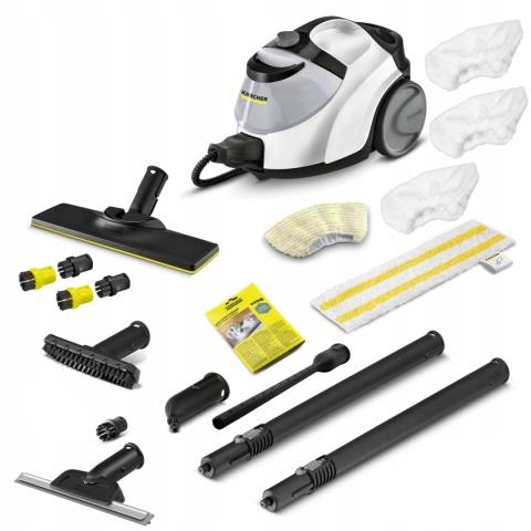 Mop Parowy Karcher Sc 5 Easyfix 2250W 4,2 Bar - Kompletny Zestaw Do Podłóg