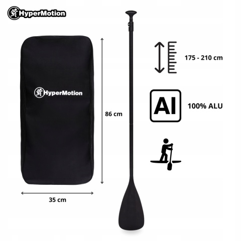 Pompowana Deska Sup 215Cm All Round - Z Wiosłem Regulowanym Hypermotion
