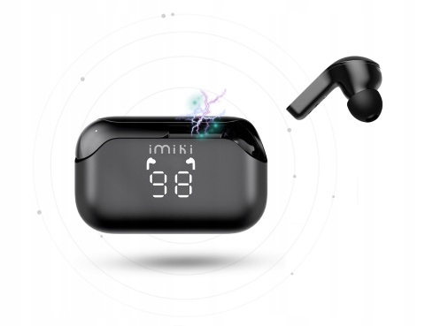Słuchawki Bezprzewodowe IMIKI T12 ENC, Bluetooth 5.2, Wodoodporne, 6h