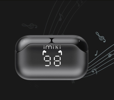 Słuchawki Bezprzewodowe IMIKI T12 ENC, Bluetooth 5.2, Wodoodporne, 6h
