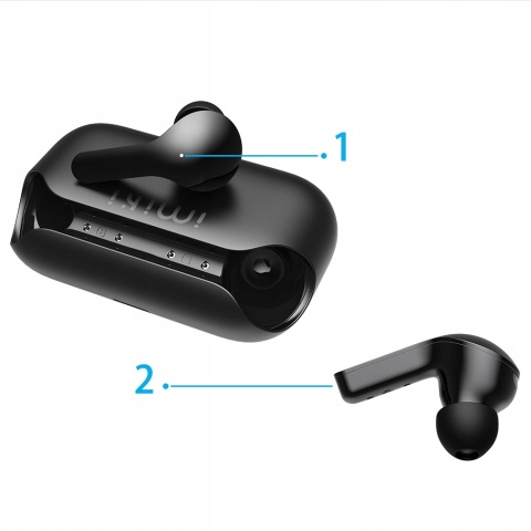 Słuchawki Bezprzewodowe IMIKI T12 ENC, Bluetooth 5.2, Wodoodporne, 6h