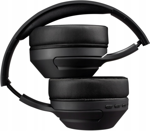 Słuchawki bezprzewodowe Bluetooth 5.4 Freemotion B690 z mikrofonem, czarne