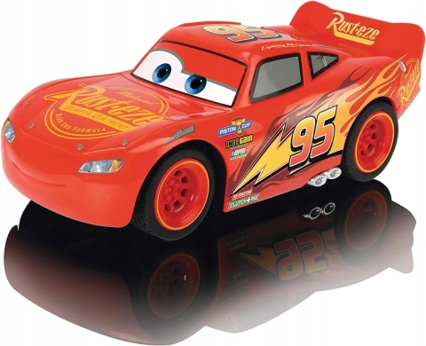 Zdalnie Sterowany Samochód Zygzak Mcqueen Rc Turbo 95 Bajka Auta Czerwony