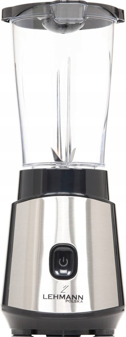 Blender Kielichowy Lehmann Smoofit 1200W z 2 bidonami Tritan - Srebrny