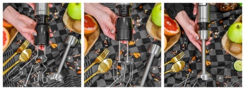 Blender ręczny 1200W Lehmann Chowmei Home - 8 prędkości miksowania