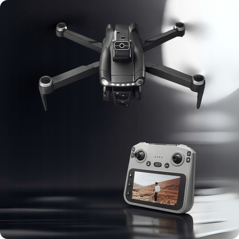 Dron 8K Gps Z Laserem 360° I Eis - 3000M Wielotrybowe Sterowanie Aplikacją
