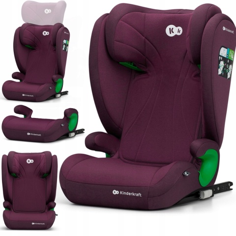 FOTELIK SAMOCHODOWY JUNIOR FIX ISOFIX I-SIZE 100-150CM SPS H-GUARD SYSTEM