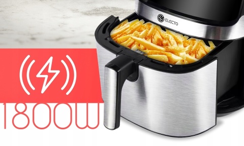 Frytkownica Beztłuszczowa 8L 1800W, LED, 8 Programów Automatycznych