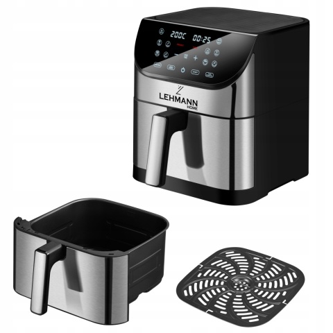 Frytkownica Beztłuszczowa Lehmann Procado 8L 1800W z 12 Programami LCD