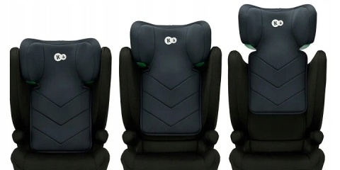 KINDERKRAFT I-SPARK I-SIZE - FOTELIK 2W1 WYSOKIE OPARCIE BEZPIECZNY BOOSTER