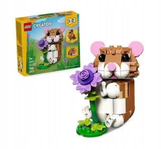 LEGO CREATOR 31376 3W1 CHOMIK ORAZ JEŻ Z KWIATKIEM LUB ORZEŁ Z GNIAZDEM