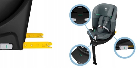 MAXI COSI EMERALD 360 S - OBROTOWY FOTELIK 40-150 CM ISOFIX FLEXI SPIN