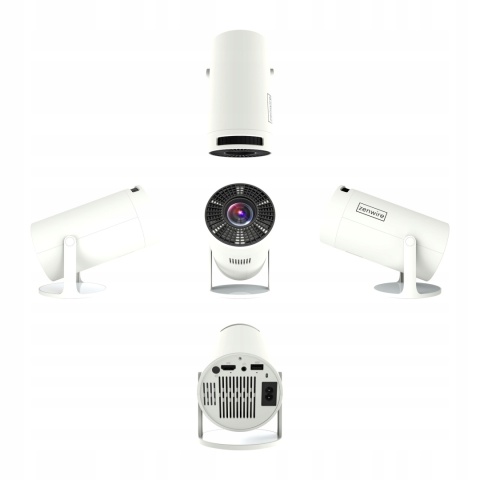 Mini Projektor Zenwire R1 Android 12, FULL HD, WiFi 6, Bluetooth, Przenośny
