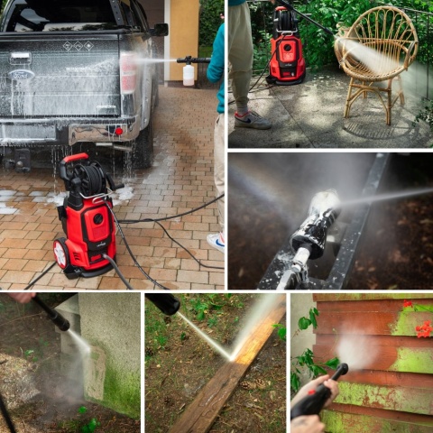 Myjka ciśnieniowa indukcyjna Lehmann R310 2500W, 310bar, 10m wąż