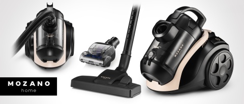 Odkurzacz Bezworkowy Mozano Smart Cyclonic 4000W z Turboszczotką HEPA