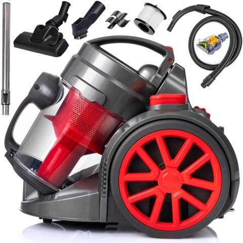 Kompaktowy Odkurzacz Lehmann Tinosa 1,8L Hepa Turbo Cyklonowy 4000W