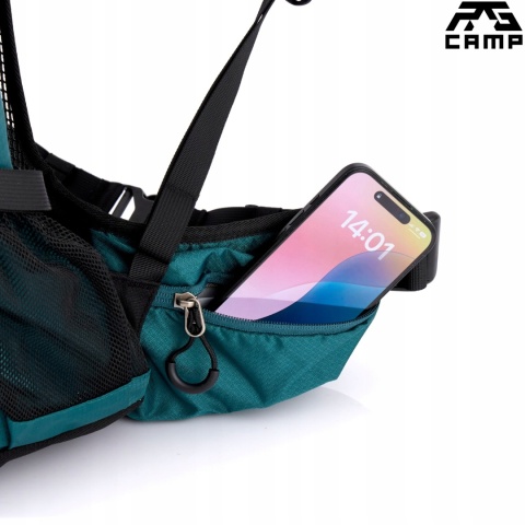 PLECAK TREKKING 50L RG CAMP 45+5 - KOMFORT, PAS BIODROWY, GÓRSKI PODRÓŻNY