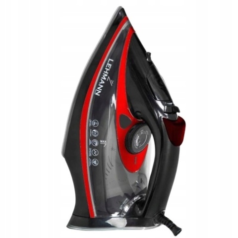 Żelazko parowe Lehmann Strokkur V2 3000W z ceramiki, 9w1, anti-drip
