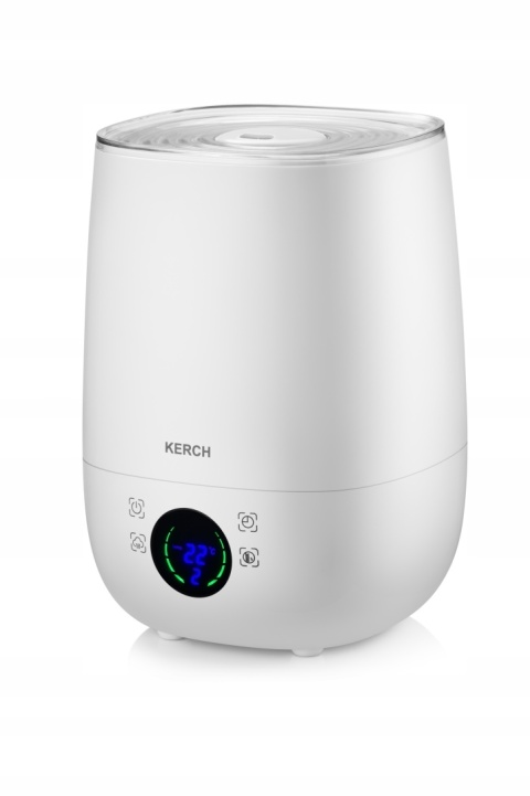Nawilżacz Powietrza 3W1 Kerch Ultrasonic 4,8L - Jonizacja, Aromaterapia, Dotyk