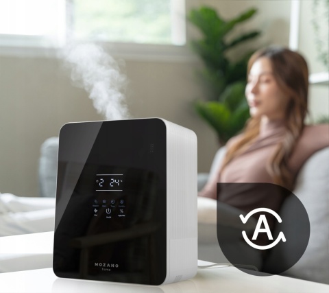 Nawilżacz powietrza Mozano Aqua Care+ 6L z WiFi, pilotem i aromaterapią