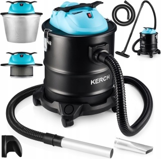 Odkurzacz Kerch TAJFUN VC2100: Żaroodporny, 20L, Funkcja Otrząsacza