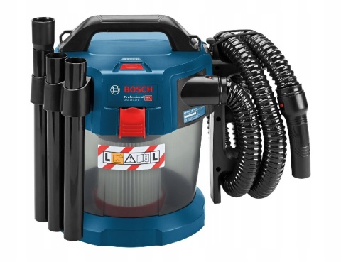 Odkurzacz akumulatorowy Bosch GAS 18V-10 L, bezworkowy, do mokrego i suchego