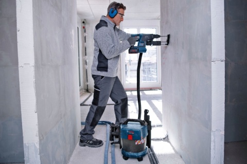 Odkurzacz akumulatorowy Bosch GAS 18V-10 L, bezworkowy, do mokrego i suchego