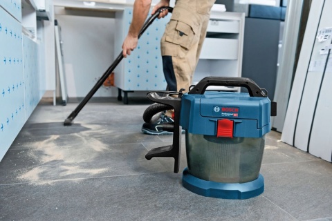 Odkurzacz akumulatorowy Bosch GAS 18V-10 L, bezworkowy, do mokrego i suchego