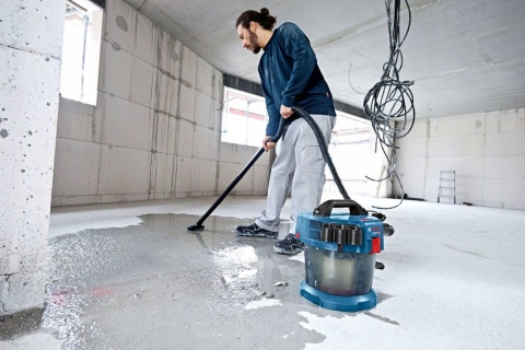 Odkurzacz akumulatorowy Bosch GAS 18V-10 L, bezworkowy, do mokrego i suchego