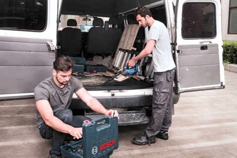 Odkurzacz bezprzewodowy Bosch GAS 18V-1 2.0Ah - profesjonalny, lekki, 14 min