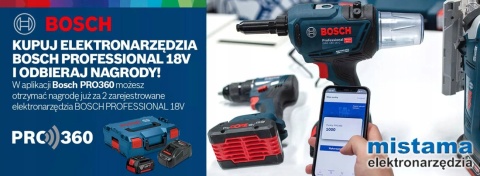 Odkurzacz bezprzewodowy Bosch GAS 18V-1 2.0Ah - profesjonalny, lekki, 14 min