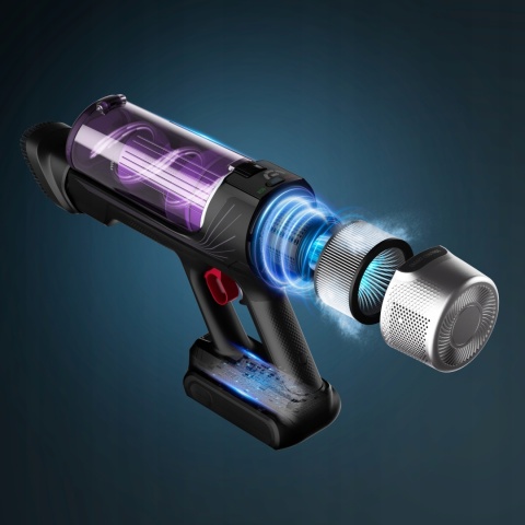 Odkurzacz bezprzewodowy Tefal X-Force Flex 9.60 TY2039 - lekki i skuteczny