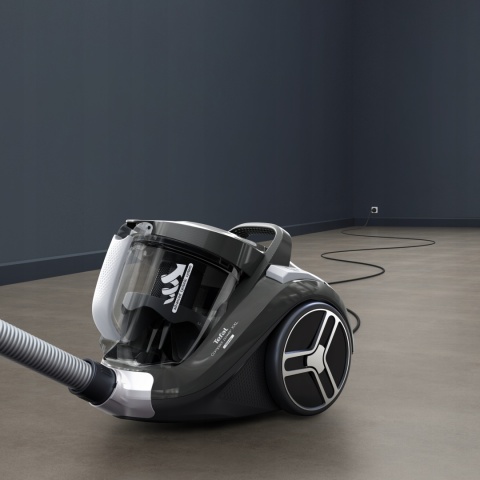 Odkurzacz bezworkowy Tefal Compact Power XXL 900W, zasięg 8,8 m, HEPA
