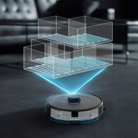 Robot Odkurzający Tefal X-Plorer 4w1 z Mopowaniem i Nawigacją Laserową