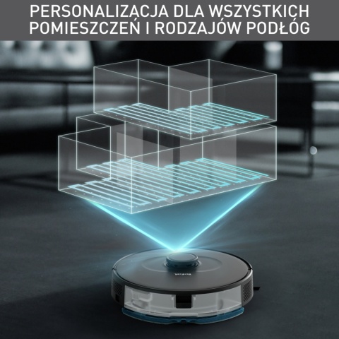 Robot Odkurzający Tefal X-Plorer 4w1 z Mopowaniem i Nawigacją Laserową