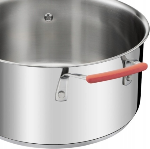 Zestaw garnków Tefal Opti'Space 6 el. ze stali nierdzewnej indukcja
