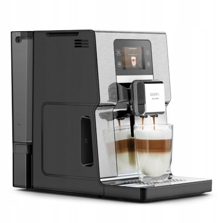 Ekspres automatyczny KRUPS Intuition Experience+ 15 bar, stalowy design