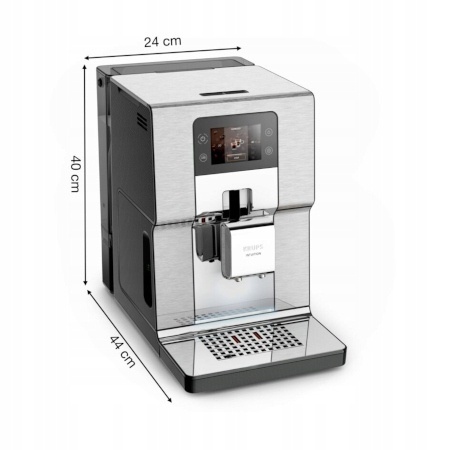 Ekspres automatyczny KRUPS Intuition Experience+ 15 bar, stalowy design