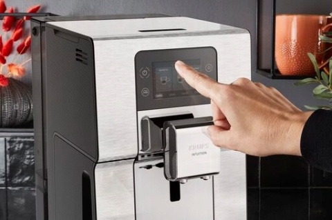 Ekspres automatyczny KRUPS Intuition Experience+ 15 bar, stalowy design