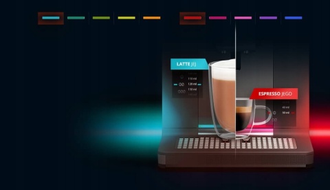 Ekspres automatyczny KRUPS Intuition Experience+ 15 bar, stalowy design