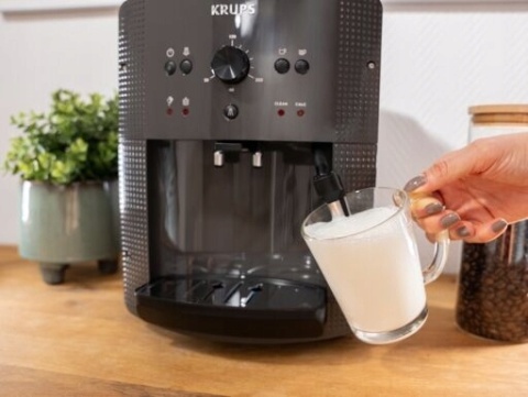 Ekspres ciśnieniowy Krups EA810B70 15 Bar - automatyczny, compact czarny