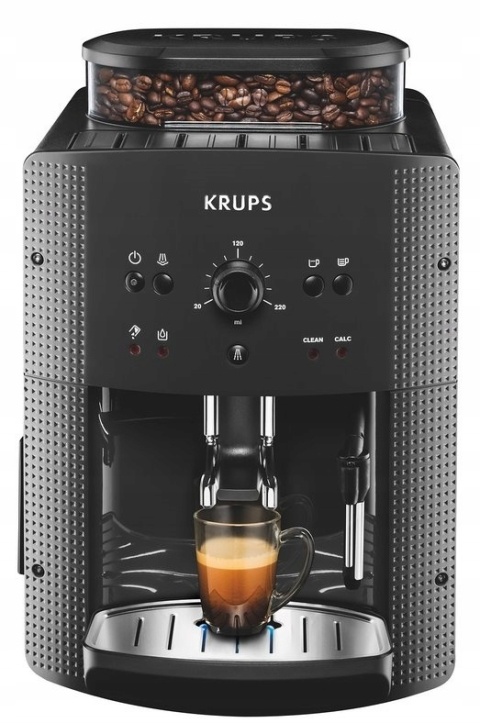 Ekspres ciśnieniowy Krups EA810B70 15 Bar - automatyczny, compact czarny