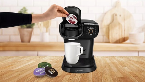 Ekspres do kawy Bosch Tassimo My Way 2 - Kapsułkowy, Czarny, 1500W