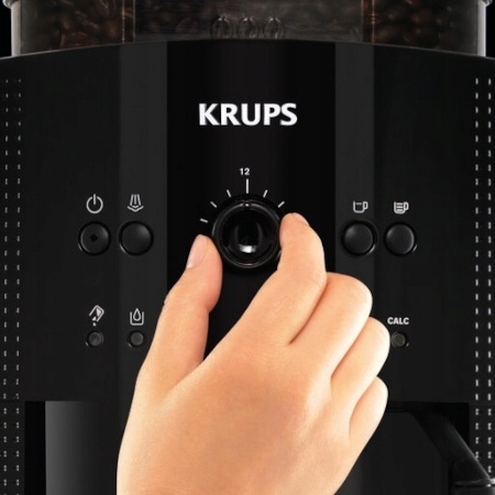 Ekspres do kawy KRUPS Roma EA8108 15 bar z dyszą do mleka, automatyczny