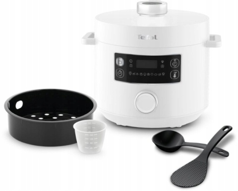 Multicooker Tefal Turbo Cuisine Cy754130 Biały 5 L Praca Automatyczna