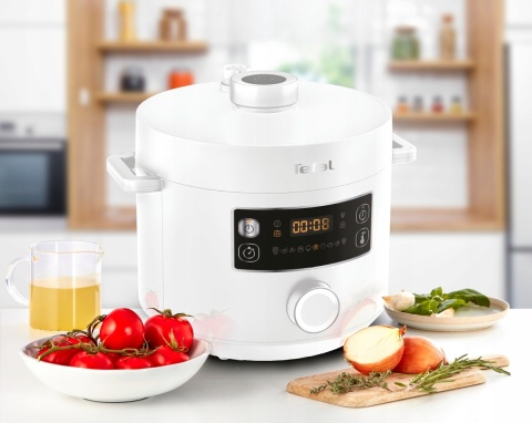 Multicooker Tefal Turbo Cuisine Cy754130 Biały 5 L Praca Automatyczna