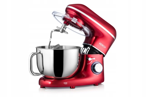 Robot Kuchenny Planetarny Mikser Kerch Mychef Red 6,2L 3000W Akcesoria